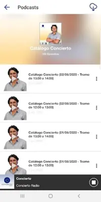 Concierto Radio android App screenshot 3